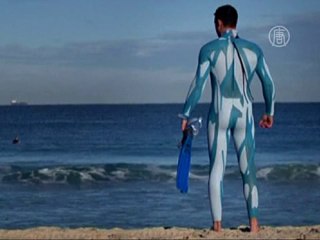 Костюмы против акул изобрели в Австралии