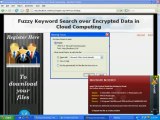 The Book My Project | Fuzzy Keyword Search over Encrypted Data in Cloud Computing