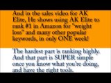 AK Elite Review-Amazon Kindle Elite Review BONUS