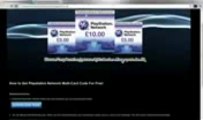 Gratuit Playstation Network PSN Code Generator 2013!   100% Legit Mediafire Working !