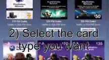 Online PSN Code Generator 2013 - Free PSN Codes - Tested & Working