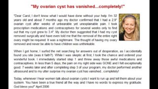 Ovarian Cyst Miracle - Cure Ovarian Cysts and PCOS Naturally