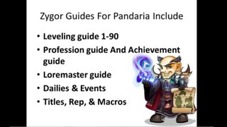 Zygor Guides Review - Mists of Pandaria