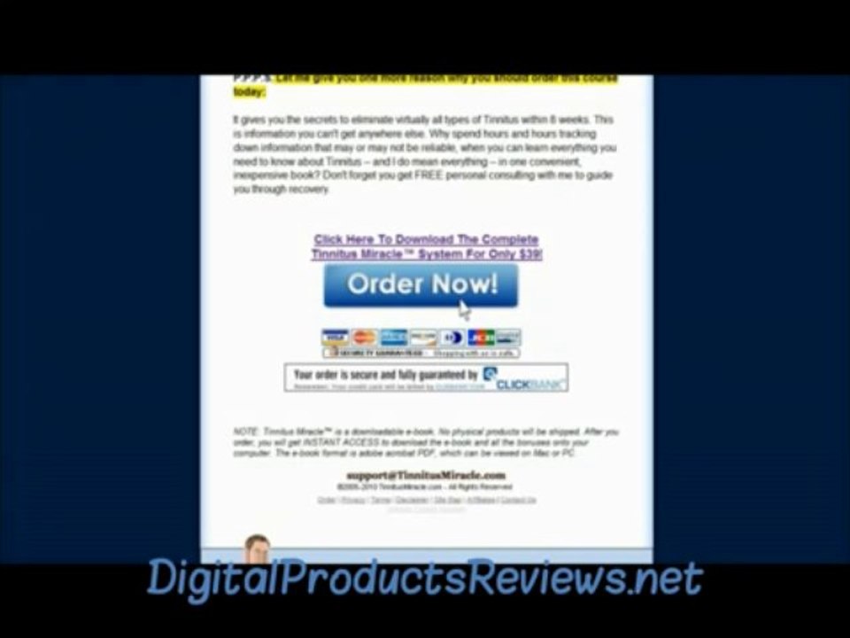 Tinnitus Miracle Review | Tinnitus Miracle System - Scam or Real