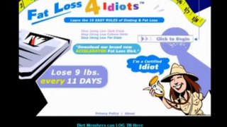 Buy Fat Loss 4 Idiots Book & Special Discount