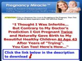 Miracle Pregnancy After Infertility   Pregnancy Miracle Ebook