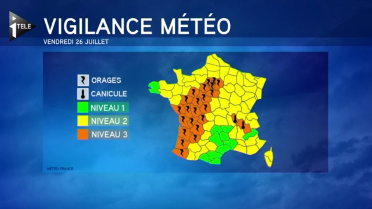 Attention aux orages !