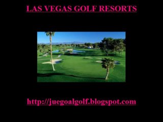 Las Vegas Golf Resorts