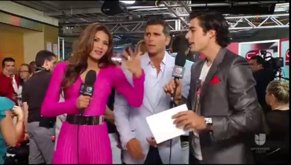 Christian Meier en el Backstage de 'Premios Juventud 2013'