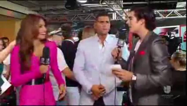 Christian Meier en el Backstage de 'Premios Juventud 2013'