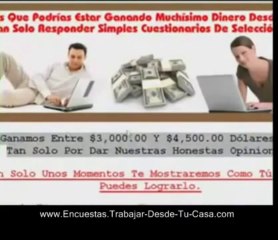 Trabajar Desde Mi Casa  Encuestas Remuneradas