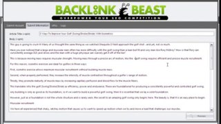 Backlink Beast Review | Backlink Beast Web 2.0