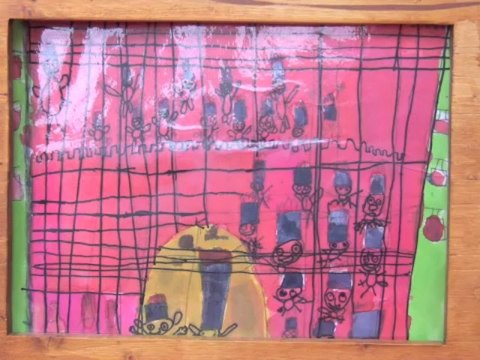 Une guerre en Italie Histoire Kamishibai créée par des enfants en classe de CP au Lycée Francais de Shanghai.