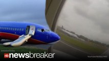 CAUGHT ON TAPE: Terrifying Video Inside Southwest Flight as it Crash Landed in NY