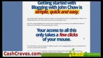 Blogging With John Chow Review Members Area Tour   YouTube