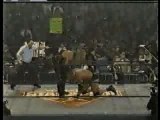 wcw goldberg loses his first match