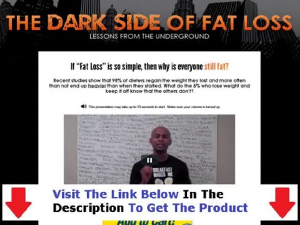 The Dark Side Of Fat Loss Reviews + The Dark Side Of Fat Loss Review