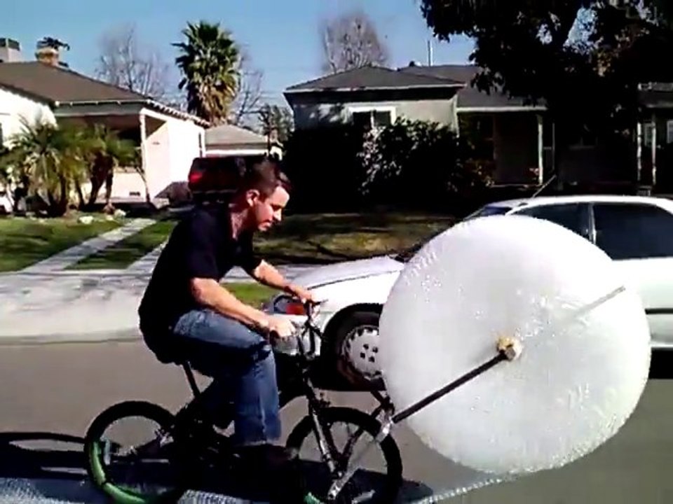 Bubble Wrap Bike