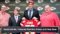 Chiefs Sign #1 Pick Eric Fisher