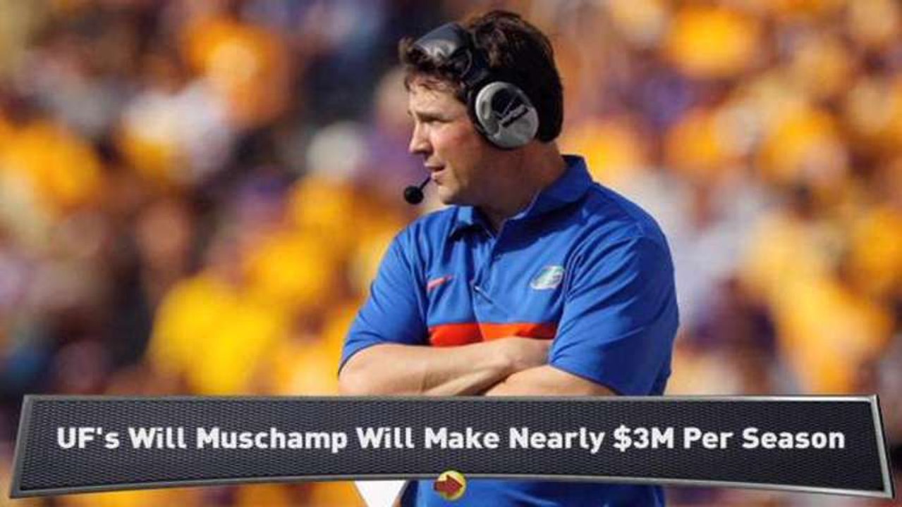 Muschamp Will Make Nearly $3M a Season