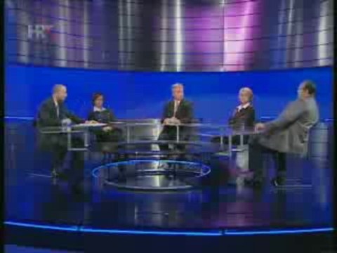 Nedjeljom u 2, prva emisija, Ivo Sanader