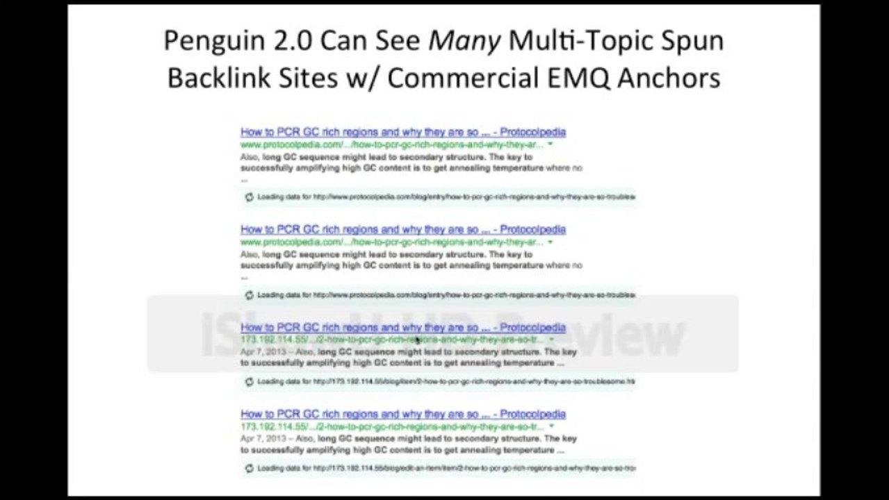 SEO Video - Penguin 2.0 MUST SEE Video - Do your backlinks look like this? Then you in trouble