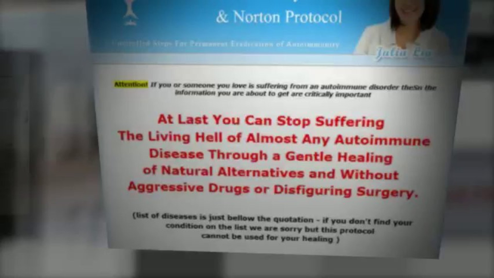 autoimmunity bible+autoimmunity bible & norton protocol