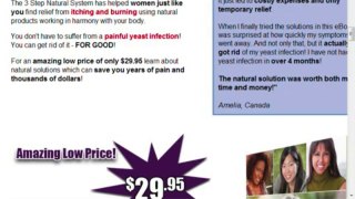 Natural Cure For Yeast Infection: Instant Relief