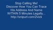 Stop Prank Calls With Reverse Phone Lookup - Phone Detective Review