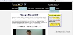 Google Sniper 2.0 Detailed Review And Results - How Does Gsniper Work?