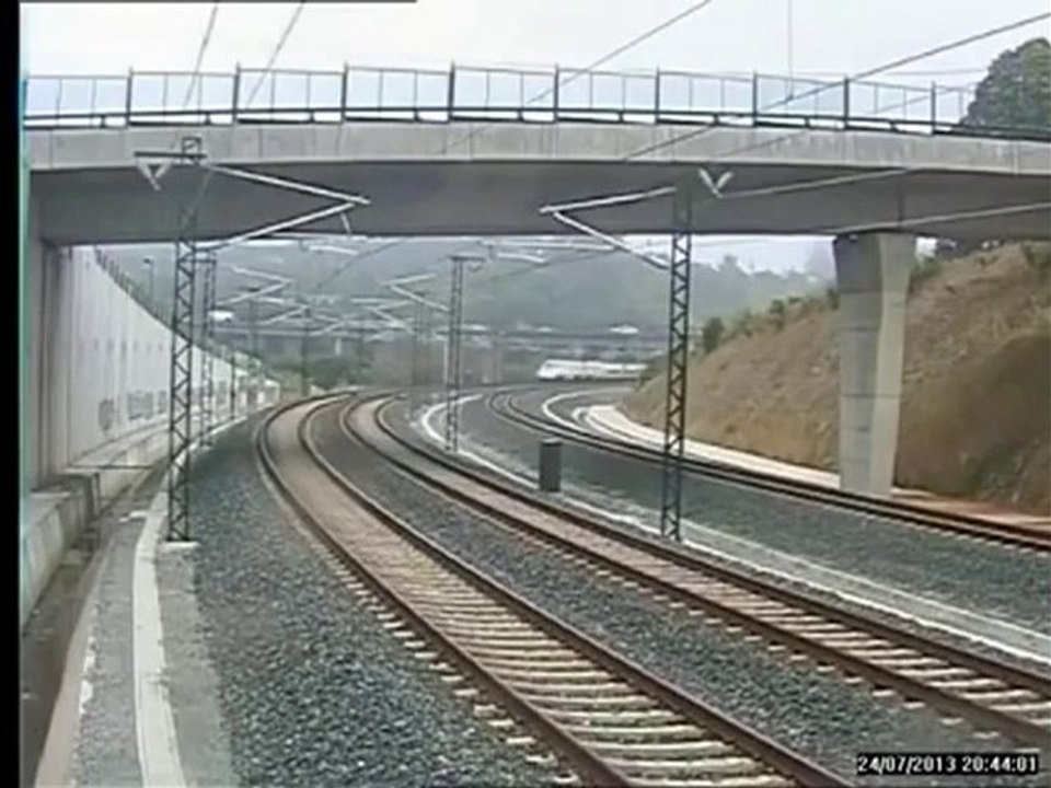 Spain Train Crash [HD]