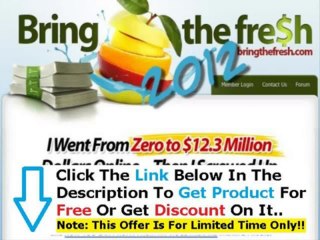Bring The Fresh Comments + Bring The Fresh Course
