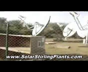 BANNED - Off The Grid Solar Stirling Energy Generator - Solar Stirling Plant