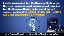 Text The Romance Back Secrets | Text The Romance Back Michael Fiore