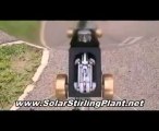 Solar Stirling Plant, See Proof Of Solar Stirling Free Energy Generator