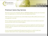 Premier Visas Premium Same Day Visa - Book Your PEO Appointment Today.