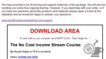 No Cost Income Stream (2) - Make Money Online Product Reviews