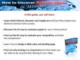 How To Uncover Red Hot Niches (Private Label Rights)