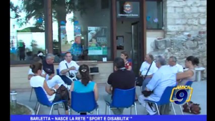 Barletta | Nasce la rete "sport e disabilità"