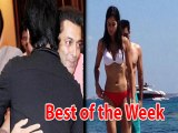 Best Of The Week-Salman Hugs SRK, Katrina spotted in Bikini with Ranbir and  More Hot News