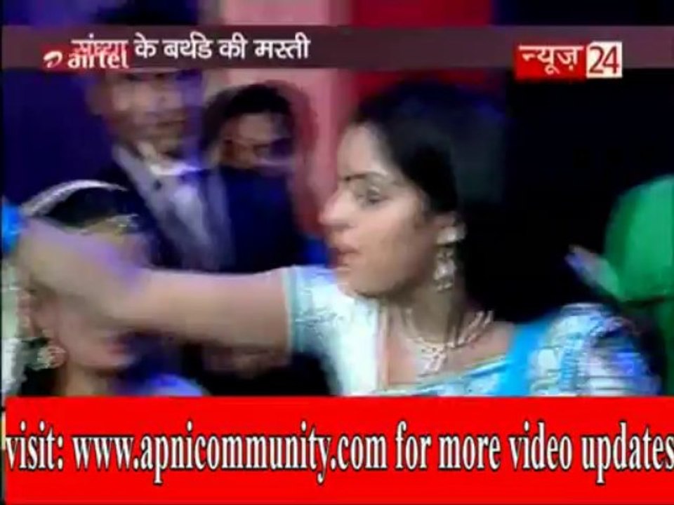 Diya Aur Baati-27 July 2013-Sandhya ke Birthday ki Masti