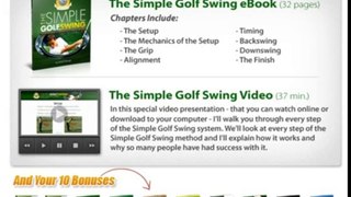peak performance golf | The Simple Golf Swing Review + Bonus