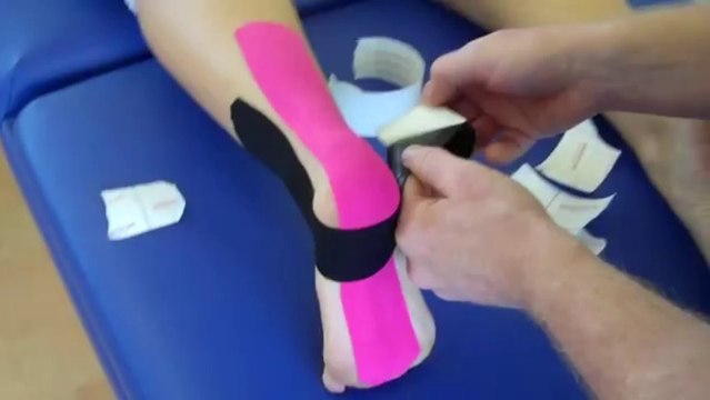Kinesiology Taping for Plantar Fasciitis / heel spur / foot pain