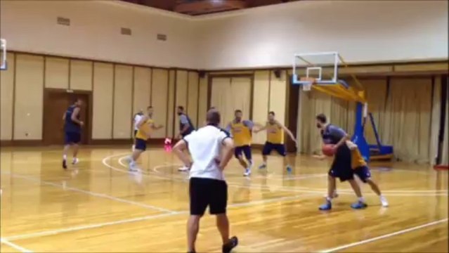 Προπόνηση Εθνικής ομάδας Μπάσκετ στο Καρπενήσι 2