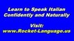 Amazing Easy Way To Learn ITALIAN with Best Online Course - Rocket Italian Now