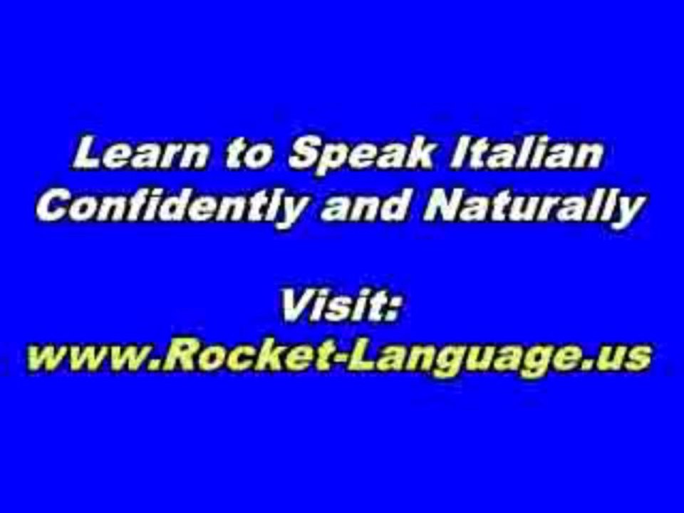 Amazing Easy Way To Learn ITALIAN with Best Online Course - Rocket Italian Now