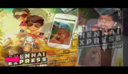 Chennai Express GAME Launch by SRK