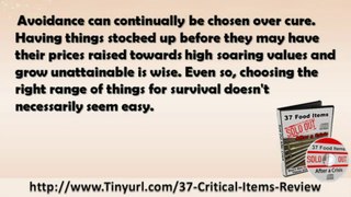 37 Critical Items Review | Sold Out After Crisis Download