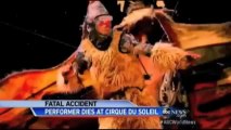 Accident mortel sur le Cirque du Soleil au MGM Grand Hotel Casino à Las Vegas