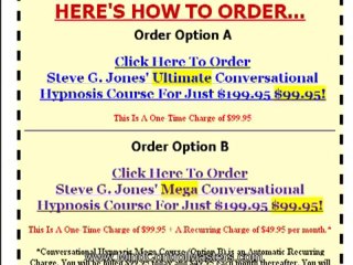 Ultimate Conversational Hypnosis review